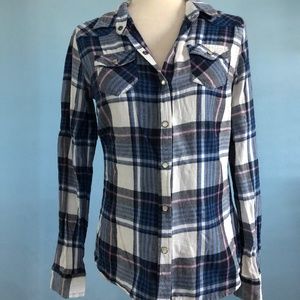 Plaid Flannel Button Down